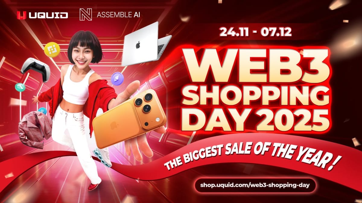 UQUID’s Web3 Shopping Day 2025 Introduces Asset Rewards, Flash Sales and a 10,000 USDT Prize Pool